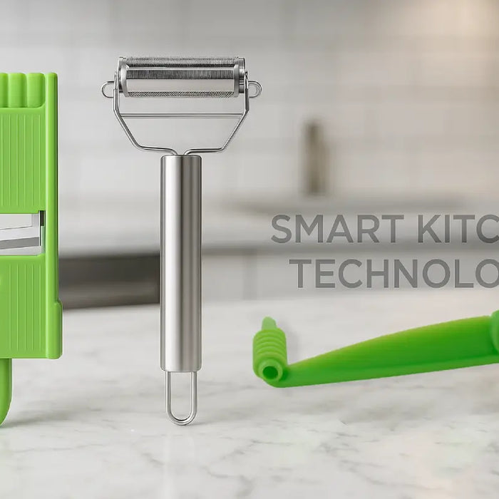 Herramienta de Cocina 3 en 1: Pelador, Rallador...etc | Reseña 2025