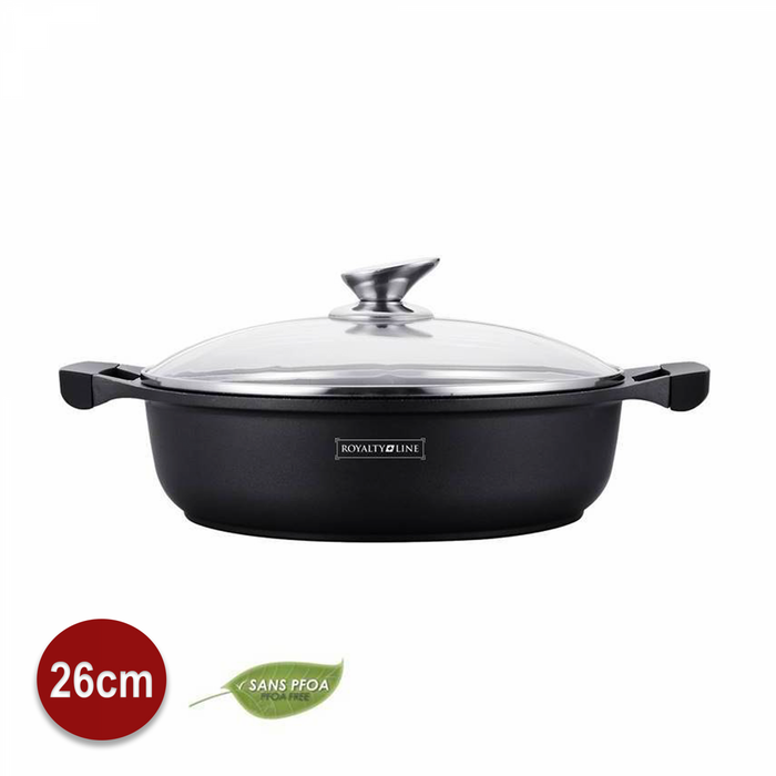 Royalty Line RL-BR26M: Olla Para Sopa De Mármol De 26cm