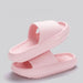Chanclas Veraniegas Utune de Suela Gruesa y Cómoda de EVA BronShoes color rosa