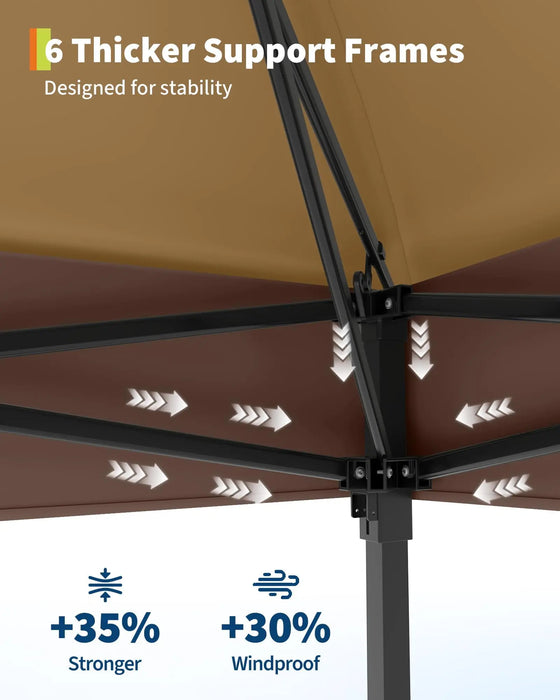 Carpa Portátil 3x3M Impermeable con Mosquitera UV50+