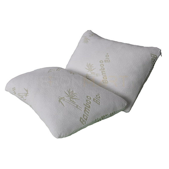 Almohada de Lujo de Bambú Con Espuma de Memoria Ergonómica Royalty Comfort | BronSleep®