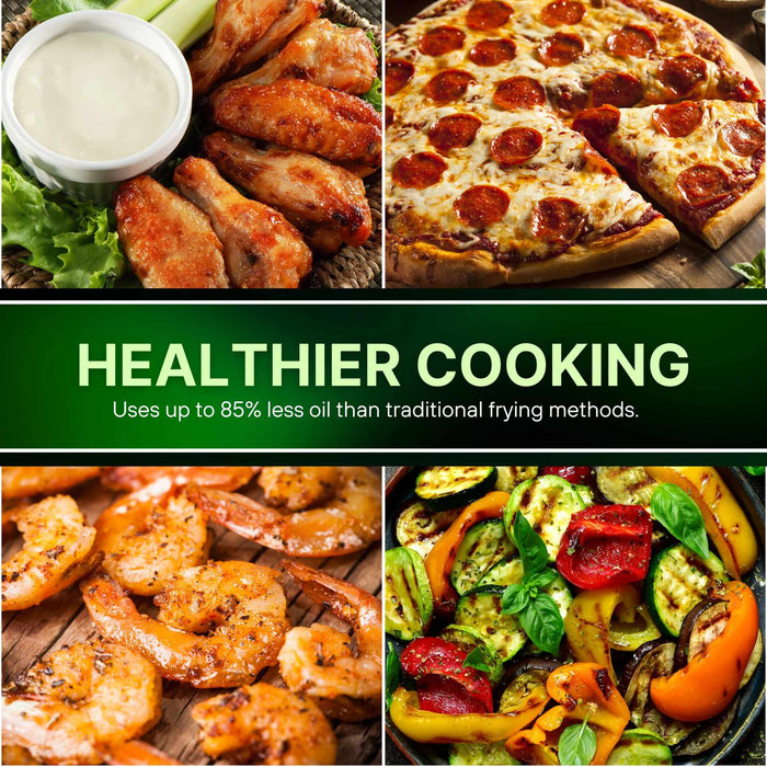 Freidora de aire Comfy Nest 8 L 1700W - con ventana