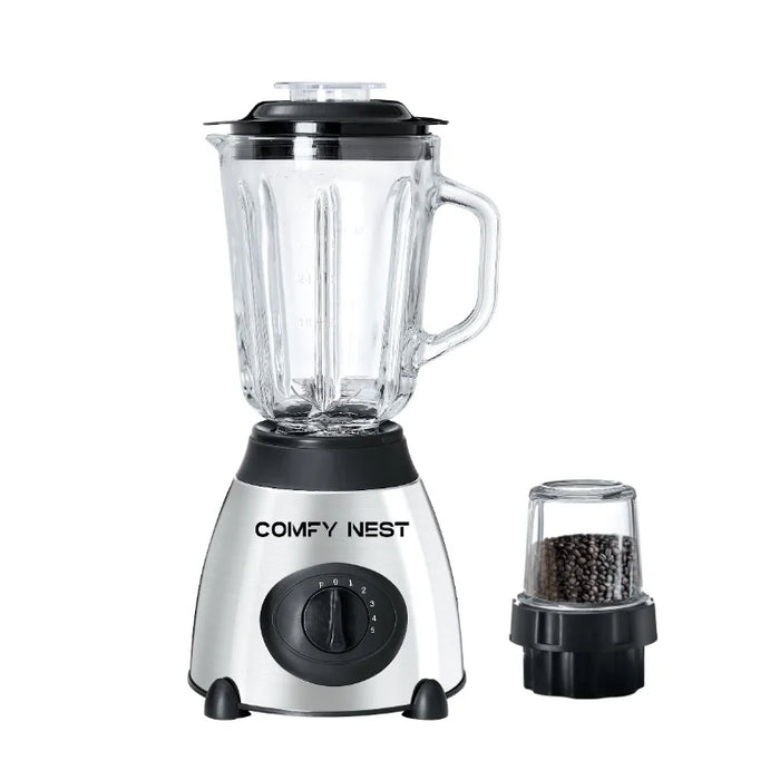 Batidora de vaso y molinillo Comfy Nest 800W 1.5 L