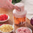 Picadora de alimentos inalámbrica portátil de 250 ml con cuchilla de acero inoxidable | BronKitchen©