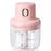 Picadora de alimentos inalámbrica portátil de 250 ml con cuchilla de acero inoxidable | BronKitchen©
