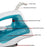 Plancha de Vapor 1400W: Eficiencia y Elegancia en Uno- Turquesa | BronHome©
