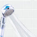 Alcachofa ducha con filtro, Cabezal de ducha con cargador turbo Color azul | BronSpa©