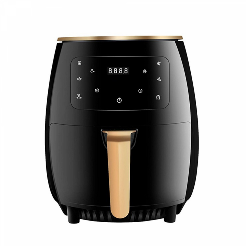 Freidora Digital LED 1400W - 4.5 Litros Color Negro | BronKitchen©