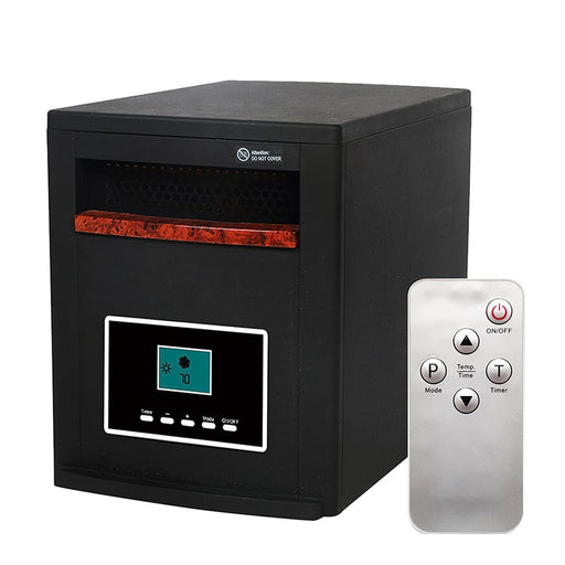 Calefactor, estufa bajo consumo de infrarrojos de cuarzo de 1500 W de gabinete | BronHome©