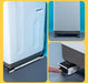 Carro de soporte de montaje ajustable para lavadora inferior de frigorífico, chasis de suelo de soporte móvil para frigorífico 