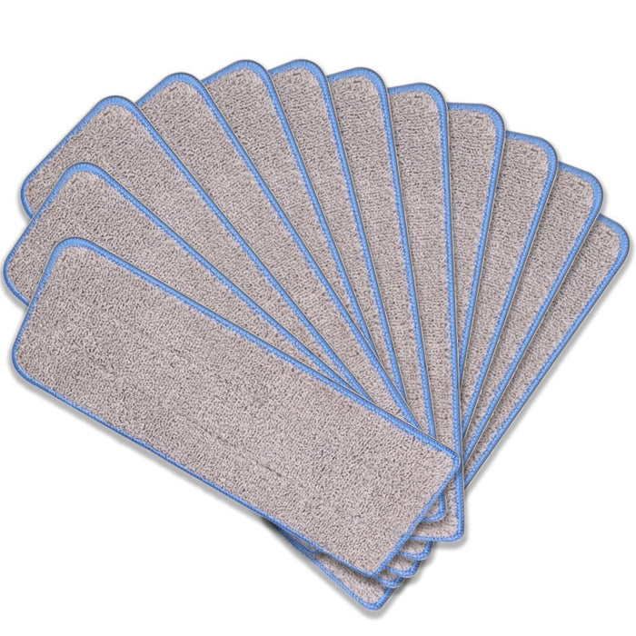 almohadillas de microfibra de repuesto para fregona, lavables y reutilizadas, para mopa o mopa, mojado o seco