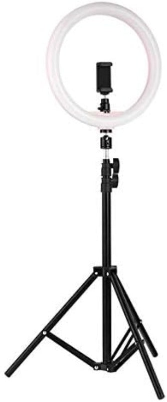 Grundig ED-49865: Anillo de luz para selfies 2 en 1, trípode giratorio de 360° - Bronmart