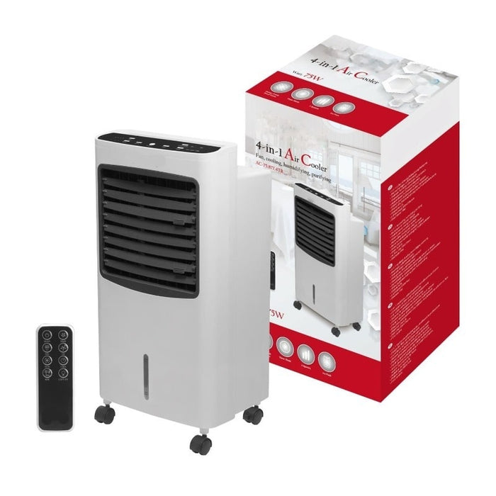 Enfriador, Humidificador, Ventilador y Purificador de Aire 4 en 1,aire acondicionado móvil, enfriador, humidificador, ventilador y purificador de aire, ventilador y purificador, equipo de enfriamiento, purificador de aire, electrodomésticos, ventilador purificador, filtro de aire, purificador,