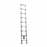 Escalera telescópica retráctil de aluminio - 3.8M Robusta y Versátil, Cumple Norma EN131 | BronTools©