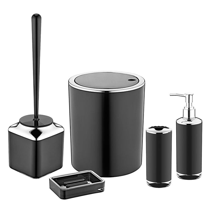 Juego-de-baño-de-5-piezas-Color-de-doble-capa-BronHome©,Juego-de-6-accesorios para-el-cuarto-de-baño, dispensador-de-jabón,escobilla-para-el-inodoro, accesorios-de-baño,accesorios-de-baños-modernos,juego-de-accesorios-de-baño,accesorios-de-baño-y-bañarse,accesorios-de-baño-negro,accesorios-de-baño-para-niños,accesorios-de-baño-dorados,accesorios-de-baños-de-set-completo,accesorios-de-baño-blanco,bronmart,es,nl,be,it,de,