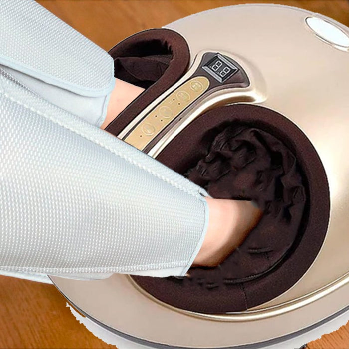 Masajeador eléctricos  de pies avanzado con calor, amasado y compresión de aire | BronHealth©