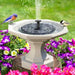 Mini fuente de agua solar, estanque de piscina, fuente de cascada, decoración de jardín, baño de pájaros al aire libre, fuente de energía solar, agua flotante