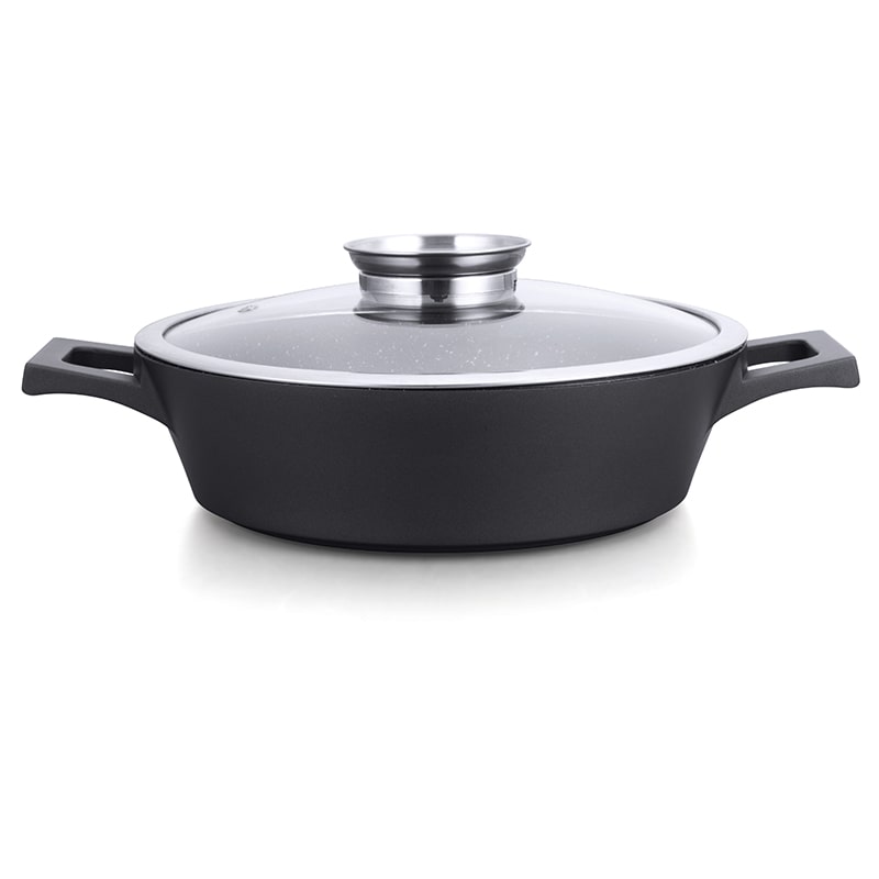 Olla,de,sopa,poco,profunda,de,mármol,de,aluminio,fundido,a,presión,de,36,cm,BronKitchen©,olla,express,olla,a,presion,olla,de,presion,olla,de,coccion,lenta,bronmart.com,ES