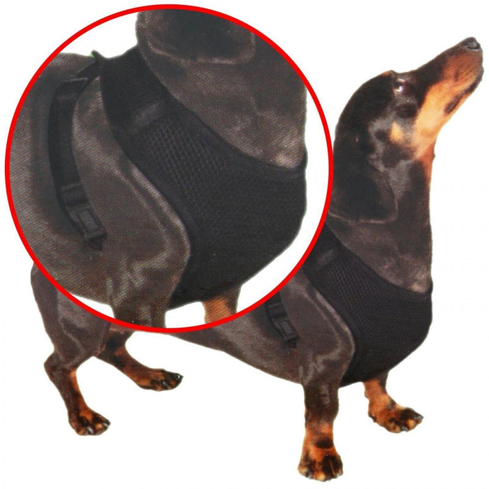 Tratamiento para mascotas ED-19000: Chaleco Arnés para perros M - 54.6 x 85.2cm -Bronmart