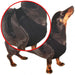 Tratamiento para mascotas ED-19000: Chaleco Arnés para perros M - 54.6 x 85.2cm -Bronmart
