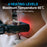 Pistola de masaje térmica portátil Color azul | BronFit©