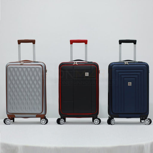 Maleta de viaje spinner 4 ruedas - 3 Estilos | BronTravel©,maleta-4-ruedas-bronmart_maletas-4-ruedas-samsonite_outlet-maletas_maleta-cabina_maleta_maleta-4-ruedas-cabina_maletas-de-viaje_maletas-mTravel-HG-8063BLK-Sac-Cabine-Noir-HG-8063BLK-