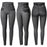 Mujeres, Jeggings, Falso, Dril de algodón, Jeans, Leggings, Alto, Cintura, Barriga, Control, Delgado, Leggins, Impreso, Lápiz, Pantalones, Sin costuras, Flaco, Pantalones 