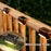 Luces solares de 4/8/12 Uds., Luces solares para pasos al aire libre, lámpara de valla de escalera Solar Led resistente al agua, decoración para patio, escaleras, jardín, patio 