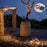  luz solar LED al aire libre, cadena de luces de lámpara para vacaciones, fiesta de Navidad, luces de hadas impermeables, guirnalda de jardín ,LED solar impermeable de 1 W, luz subterránea, suelo, jardín, camino, lámpara de pie, lámpara de patio enterrada subterránea al aire libre, luz de paisaje,